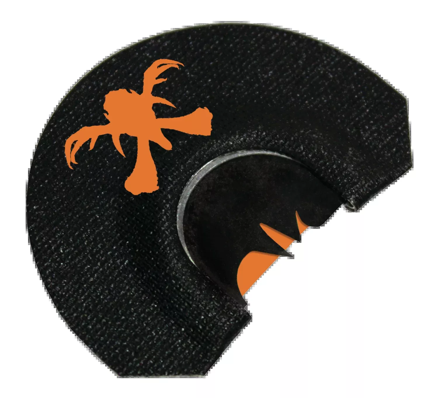 Primos 1245 Hook Hunter Curved Diaphragm Turkey Mouth Call with 3 Latex Reeds