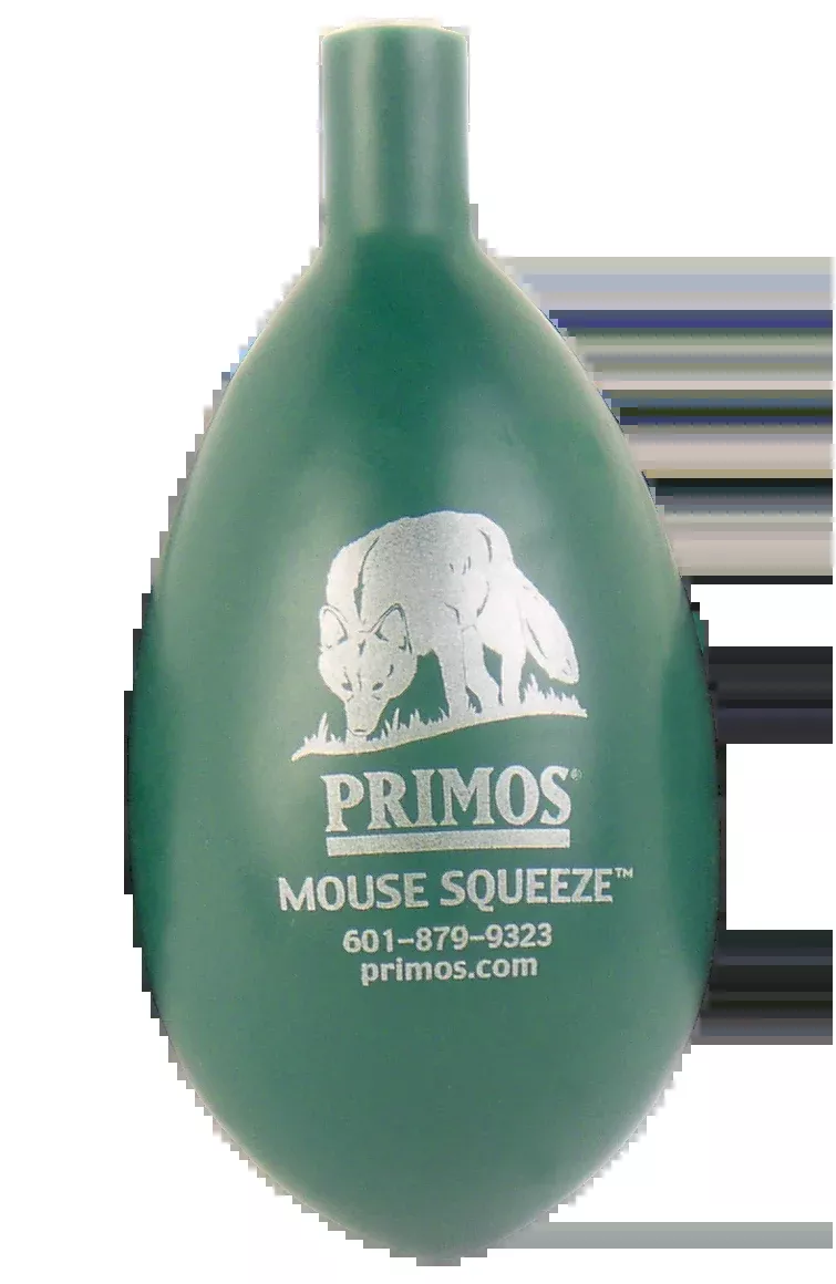 Primos 304 Mouse Squeeze Mouse/Rodent Predator Call - Green Rubber