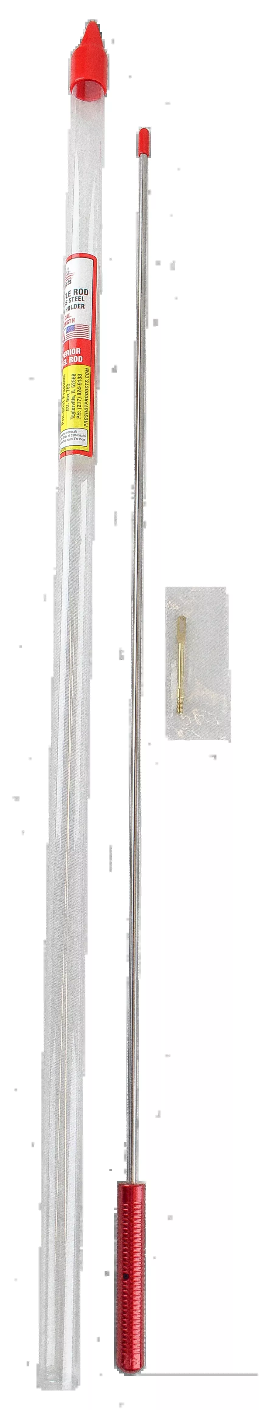 Pro-Shot Micro-Polished Cleaning Rod .22-.26 Cal 26" Short Rifle #8-32 Thread Stainless Steel
