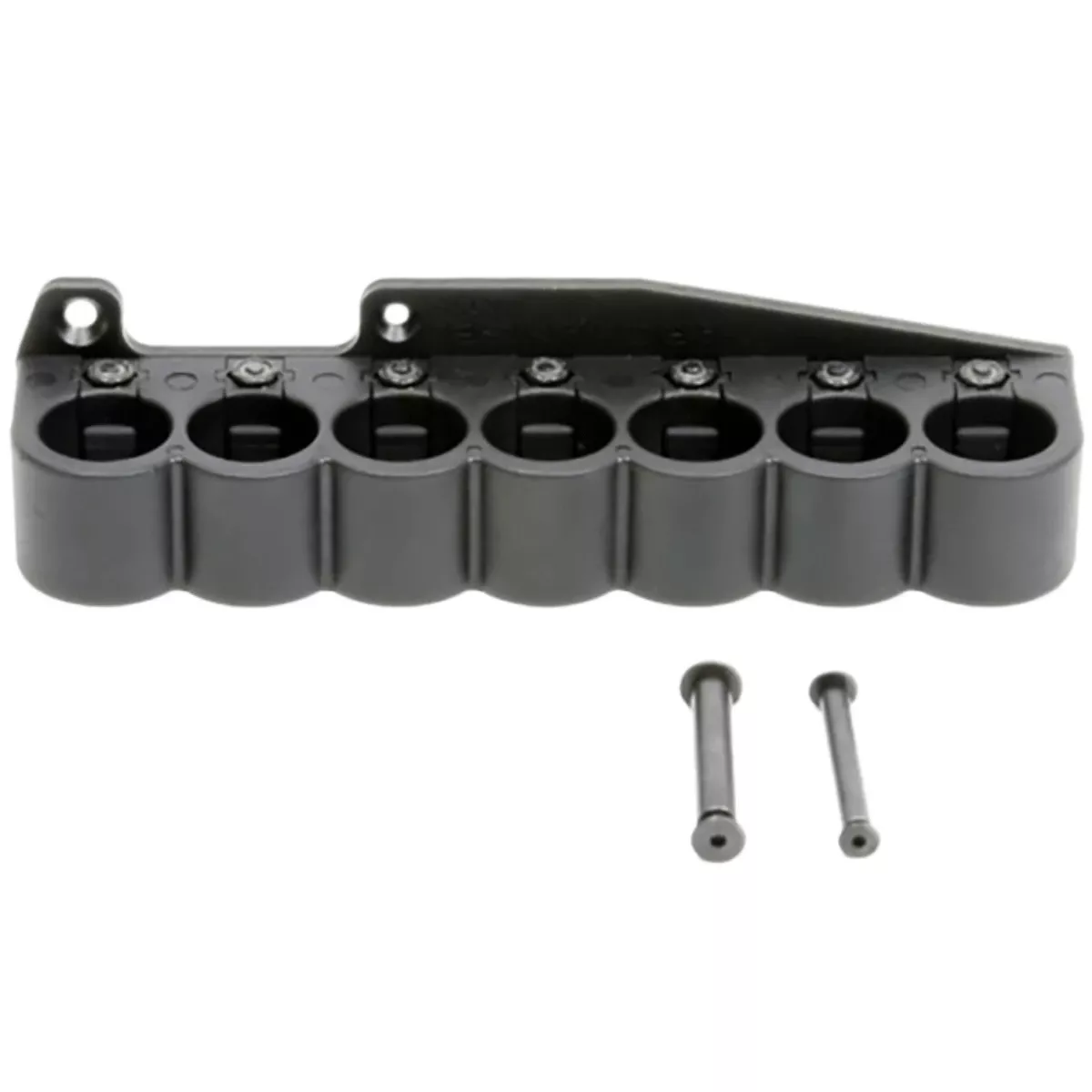 ProMag Archangel Shell Carrier Mount, Black 7rds Polymer w/Aluminum Mounting Plate Shotgun 12 Gauge - AA112