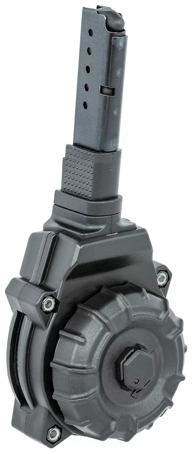 ProMag DRMA39 Standard32rd Drum 380 ACP Fits Ruger LCP Black Polycarbonate