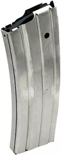 Promag RUGA3N Ruger Mini-14 30Rd 223 Rem Silver Nickel-Plated