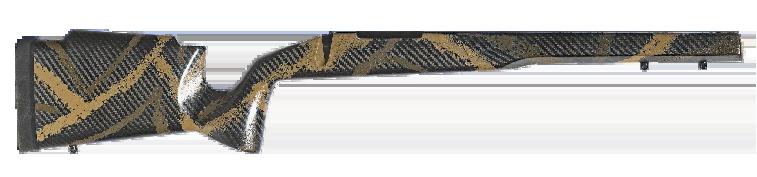 Proof Research Mountain Tactical Hunter Brown Sponge Medium Action Right Hand Rifle Stock