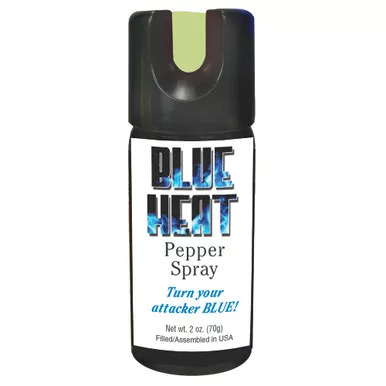 PS Products Eliminator Blue Heat 2 oz Pepper Spray Stream - EC60BHFT-C
