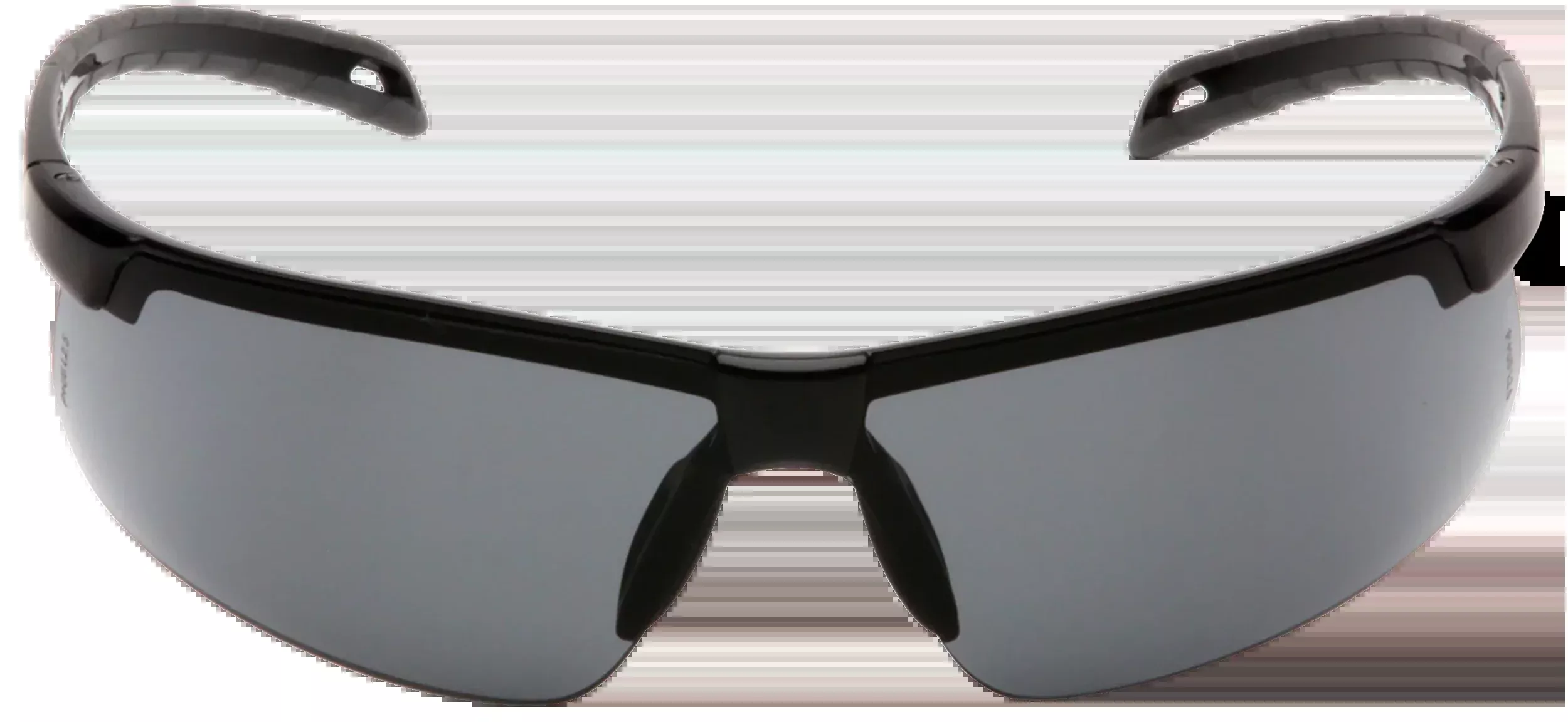 Pyramex Everlite Safety Glasses Gray Anti-Fog Lens Black Frame