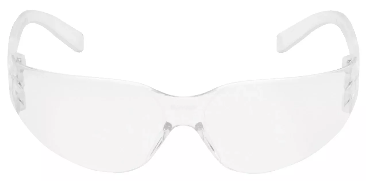 Pyramex S4110S Intruder Glasses Adult Clear Lens Polycarbonate Clear Frame 12 Pack
