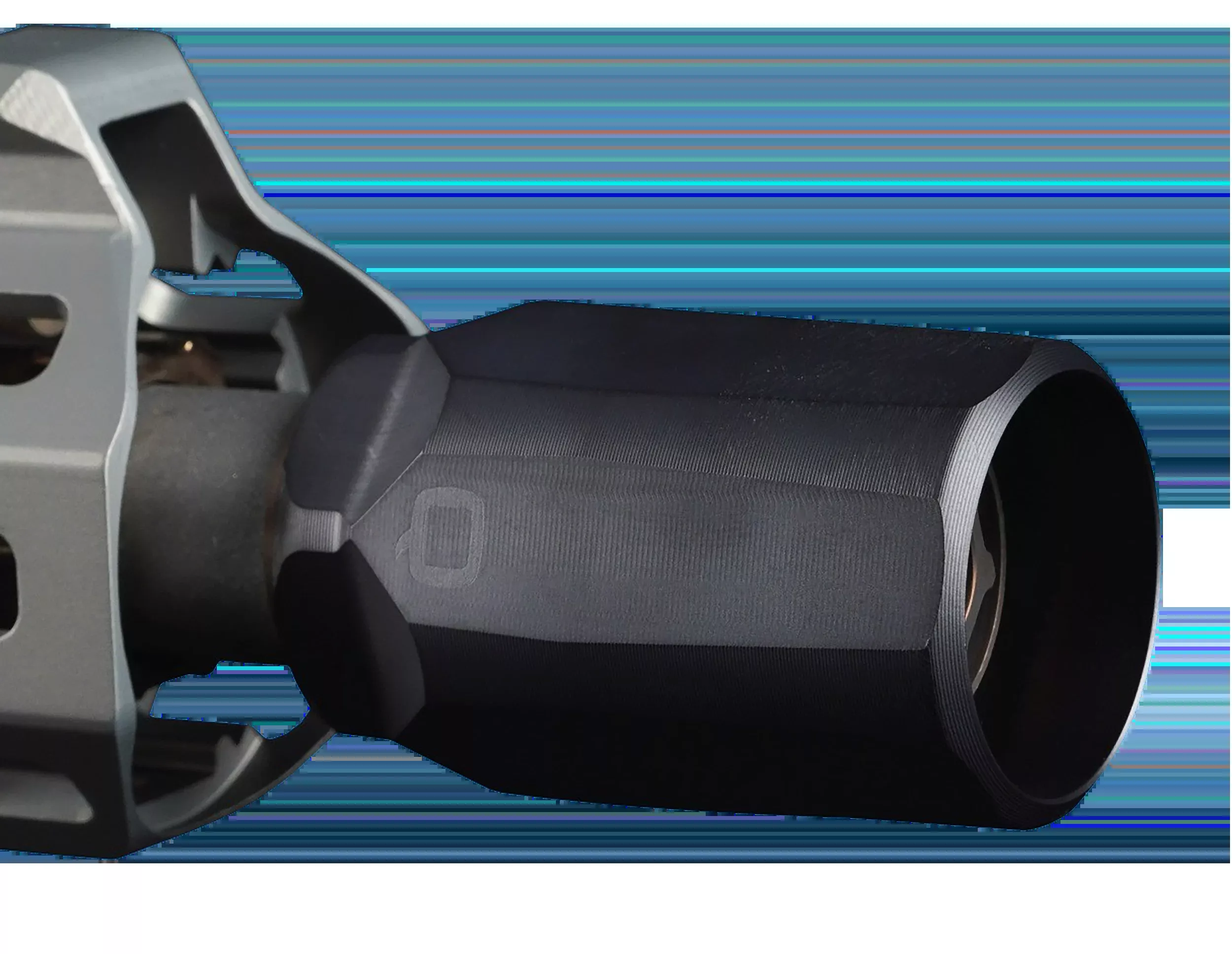 Q LLC Whistle Tip PVD Blast Mitigation Device - 1.85"