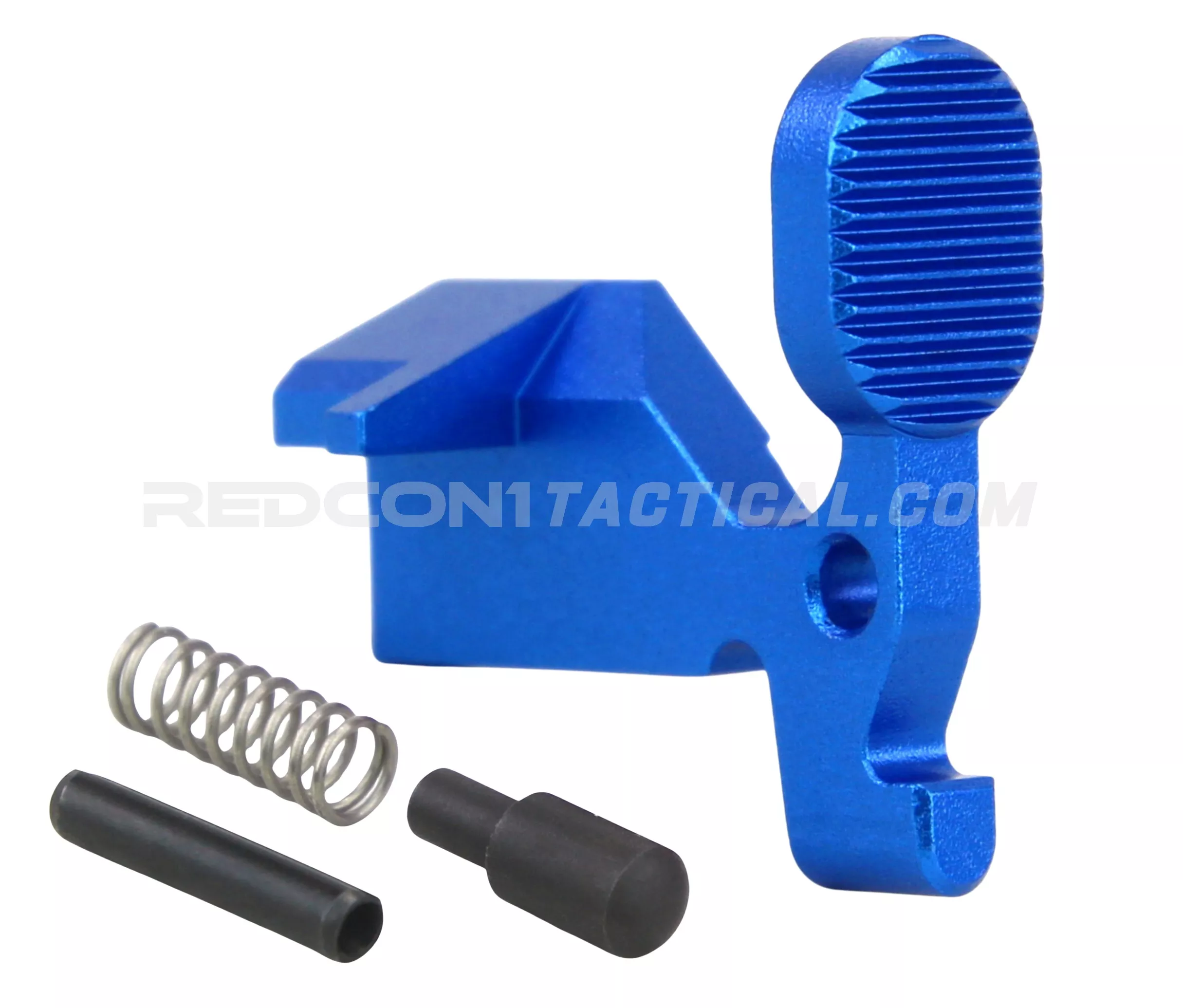 R1 Tactical AR-15 Aluminum Bolt Catch Kit - Blue
