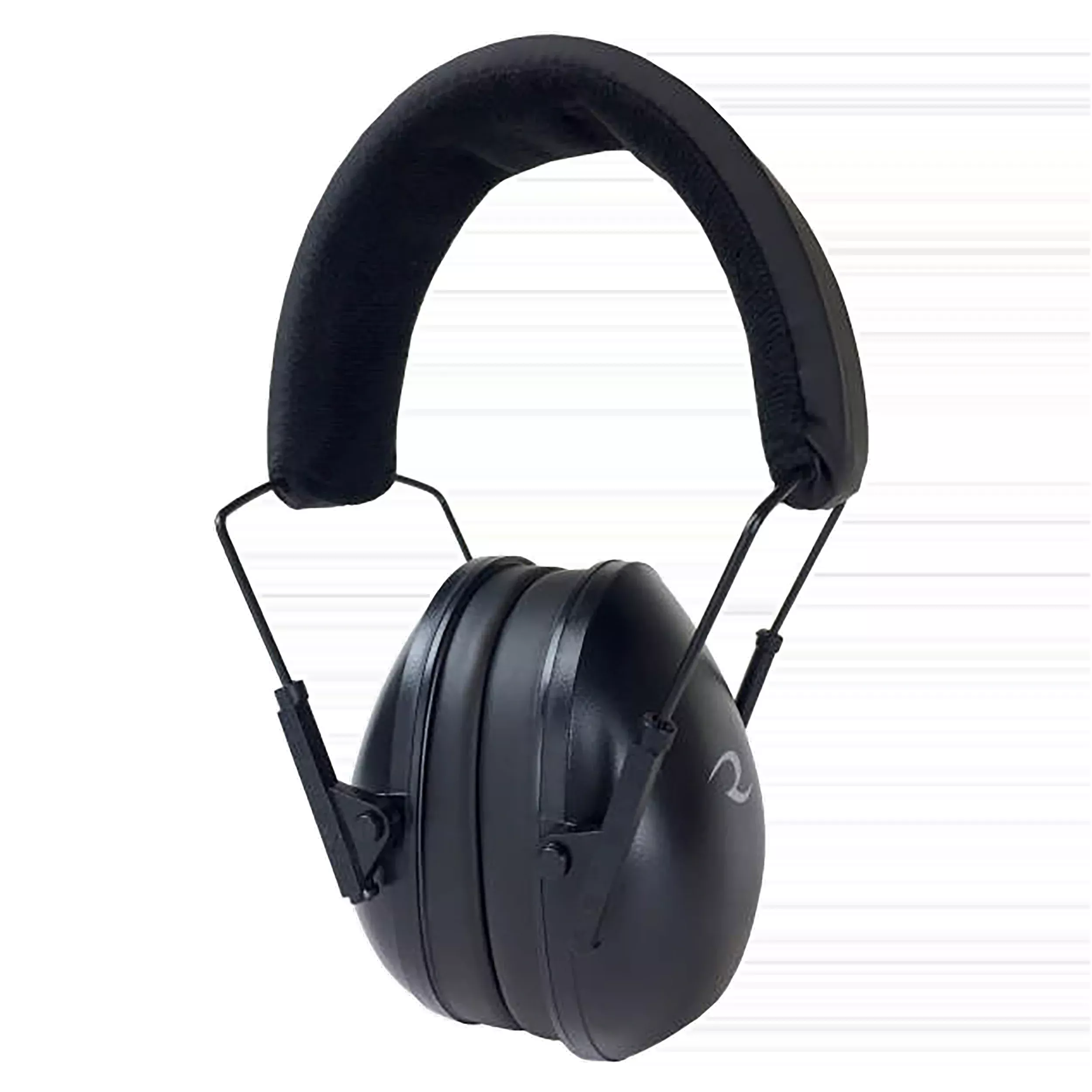 Radians CSE40BX Tactical Lowset Passive Muff 21 dB NRR Polymer Over the Head Black - 1 Pair