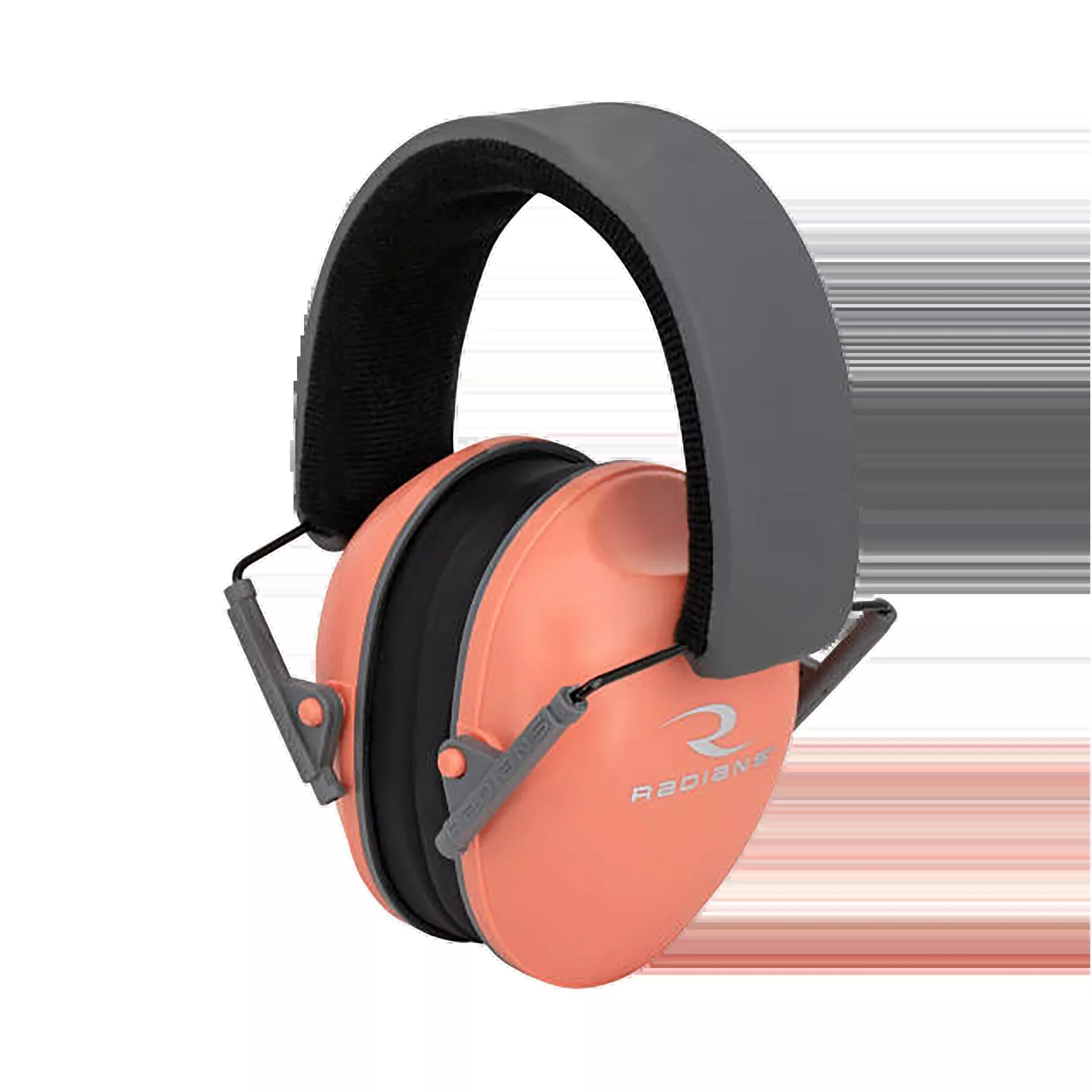 Radians LS0830CS Lowset 21 dB Over the Head Earmuff Coral/Black - Women