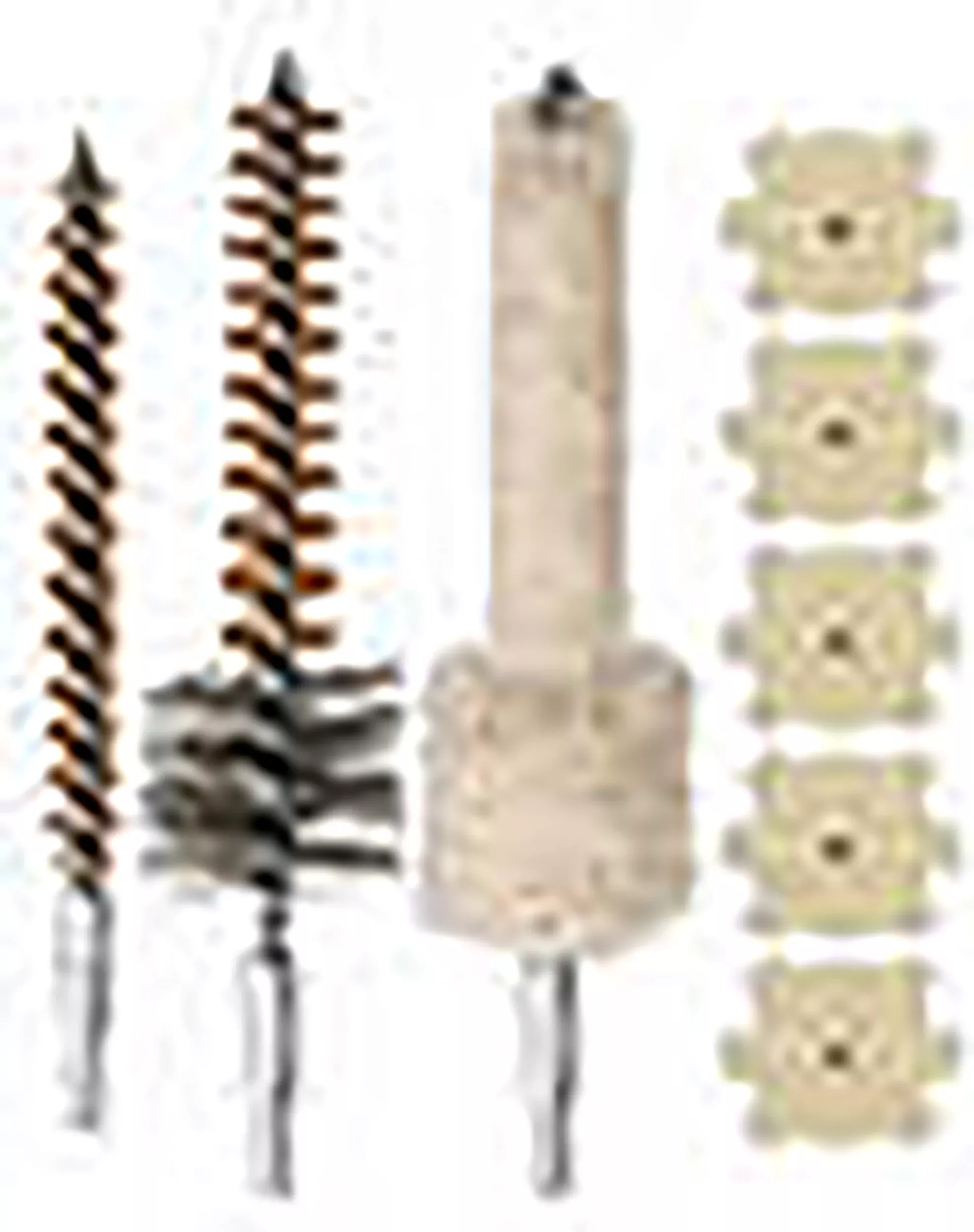Real Avid AVAR15BC AR-15 Brush Combo 223 Rem/5.56mm 8-32 Thread 4-Pack