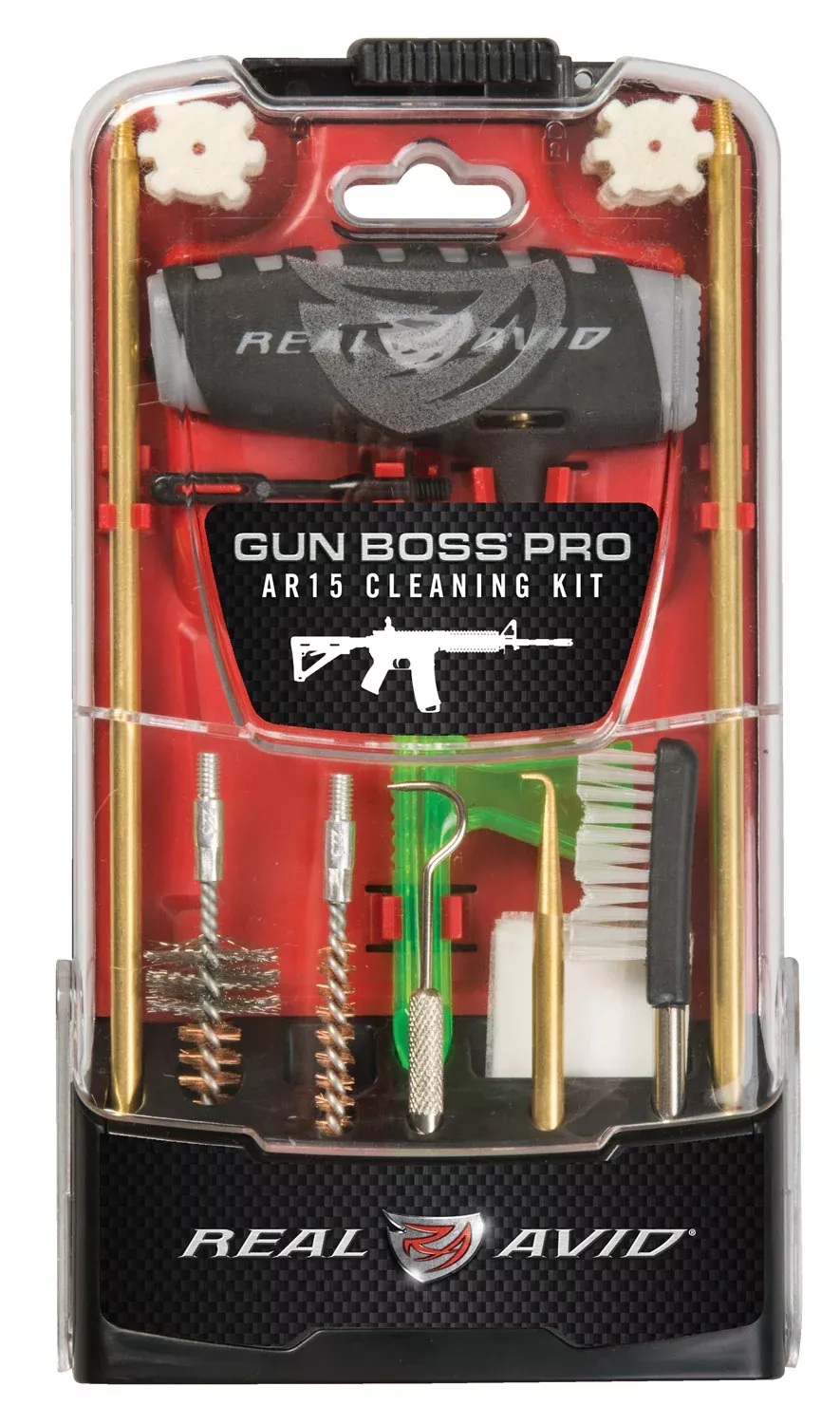 Real Avid Gun Boss Pro AR-15 Cleaning Kit 20-Piece