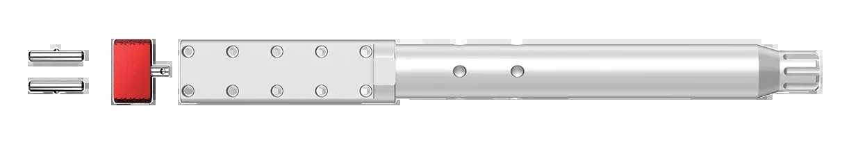 Real Avid Lug-Lok Upper Vise Block for AR-10 - 7075-T6 Aluminum w/ Stainless Steel Pins