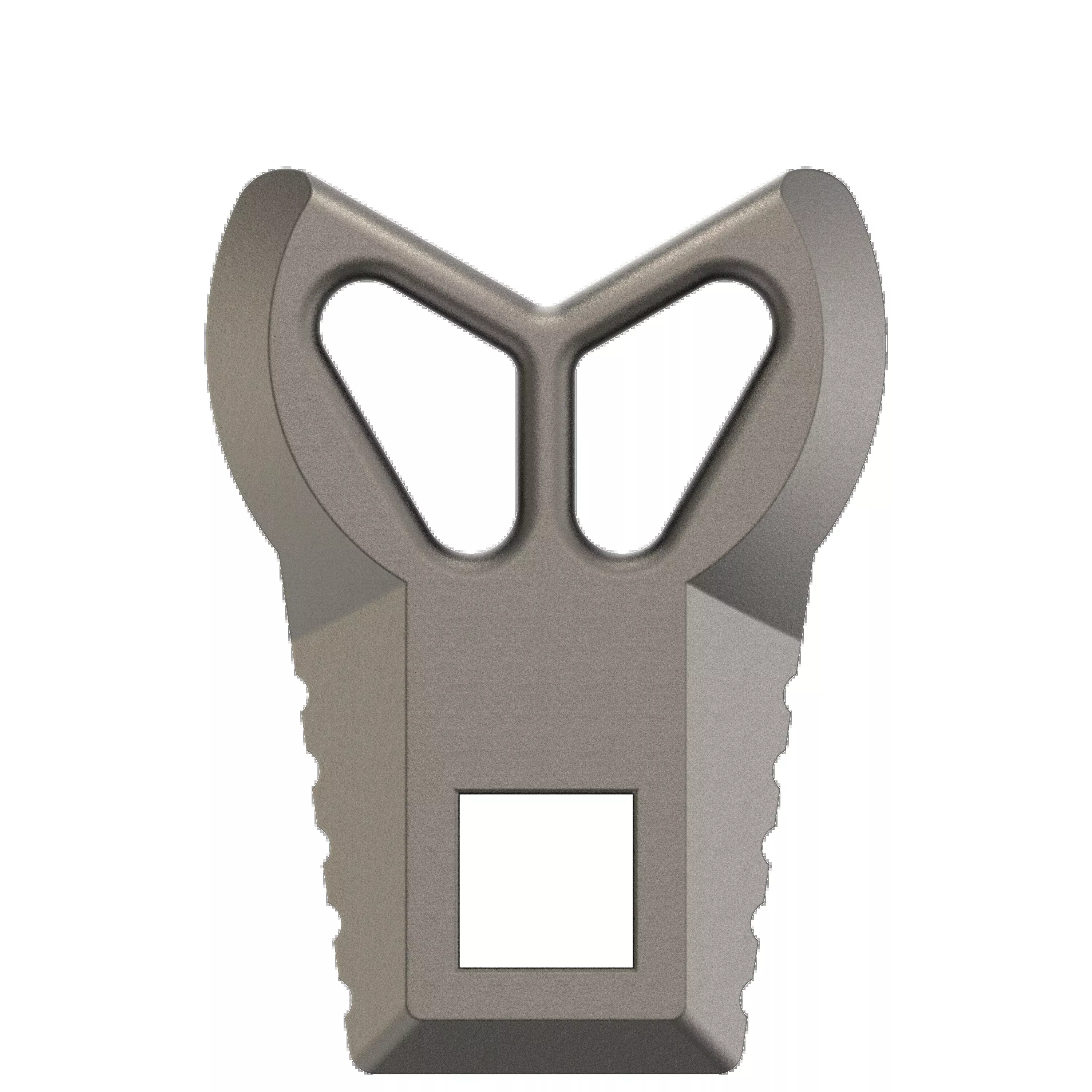 Real Avid Master-Fit 3 Prong Flash Hider Wrench - Titanium/Stainless Steel AR-Platform