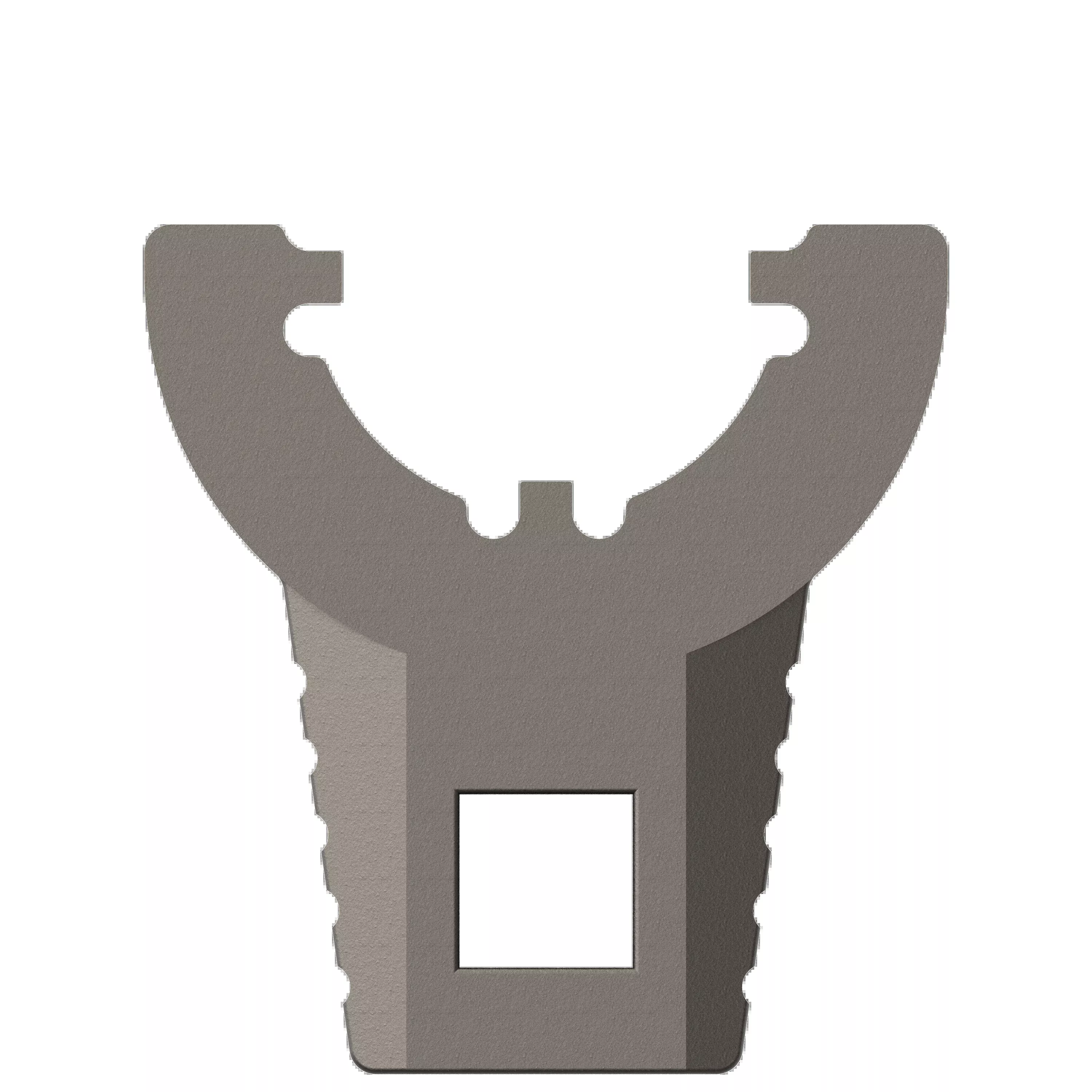 Real Avid Master-Fit Thin Castle Nut Wrench - Titanium/Stainless Steel for AR-Platform