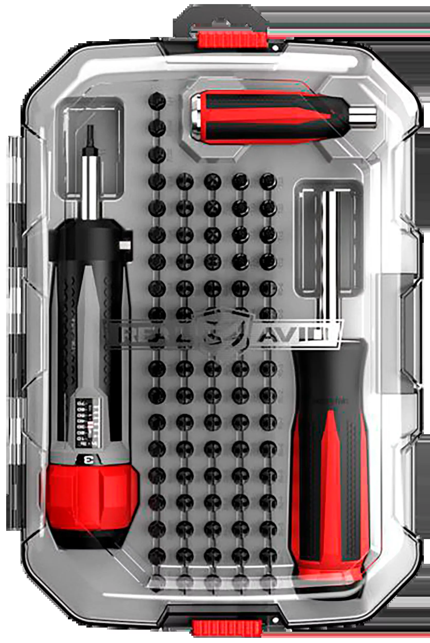 Real Avid Smart-Torq & Driver Master Set Black Oxide Universal Firearm 83-Piece Tool Kit