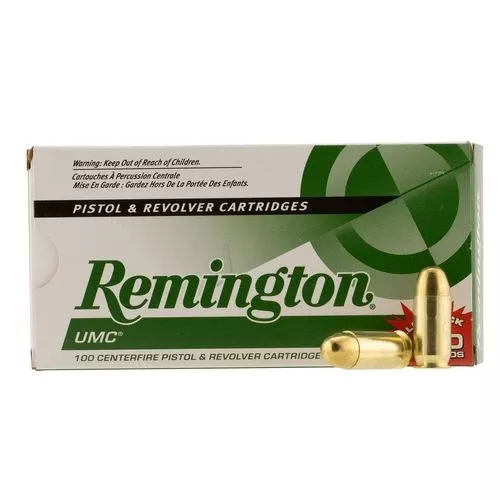 Remington Ammunition 23797 UMC45 ACP 230 GR Full Metal Jacket (FMJ) 100 Bx/ 6 Cs (Value Pack)
