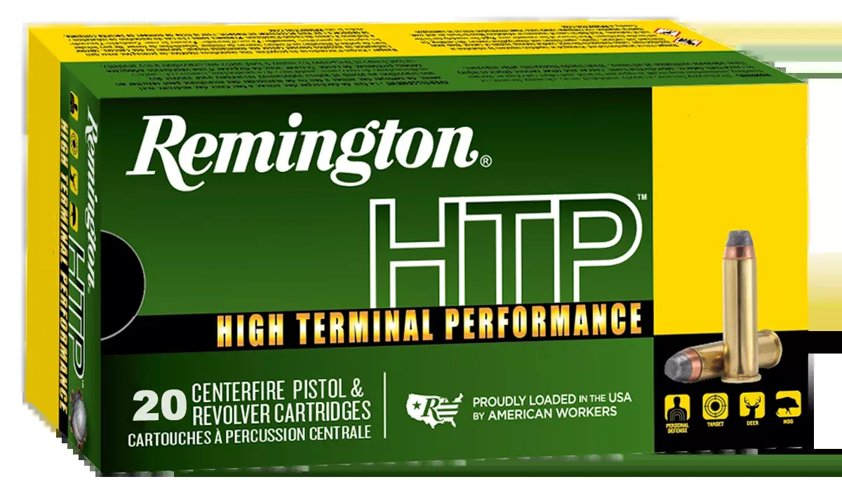 Remington Ammunition HTP 45 ACP 230gr Jacketed Hollow Point - Box or Case