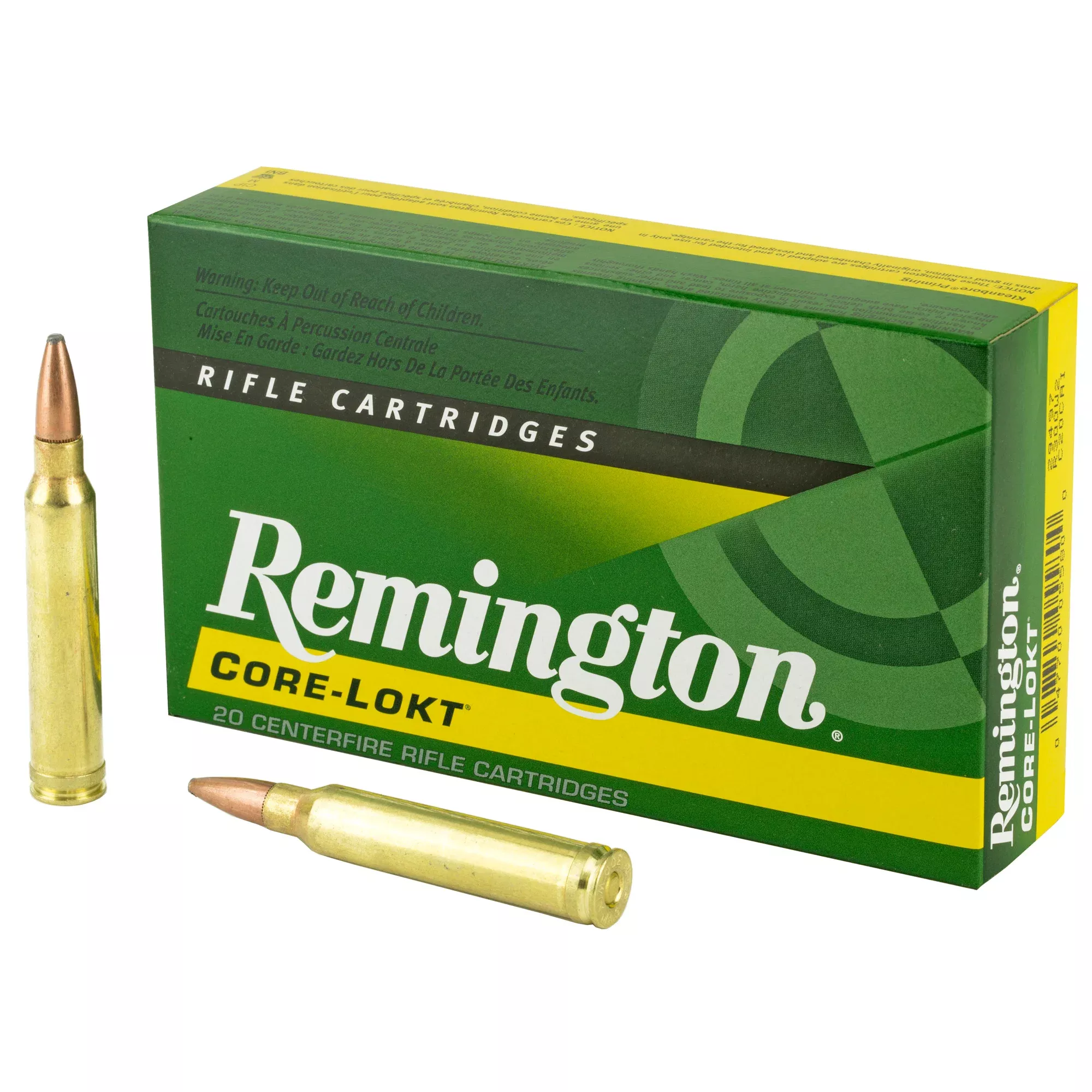 Remington Core-Lokt .300 Win Mag 180gr Pointed Soft Point Rifle Ammo 20rd Box 29497