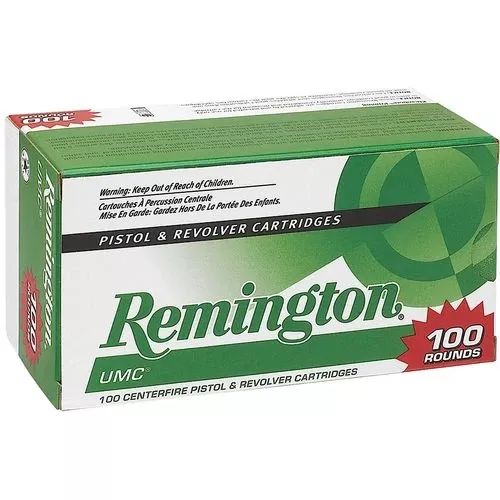 Remington Value Pack 40 S&W 180 gr Full Metal Jacket 100 Per Box Handgun Ammo