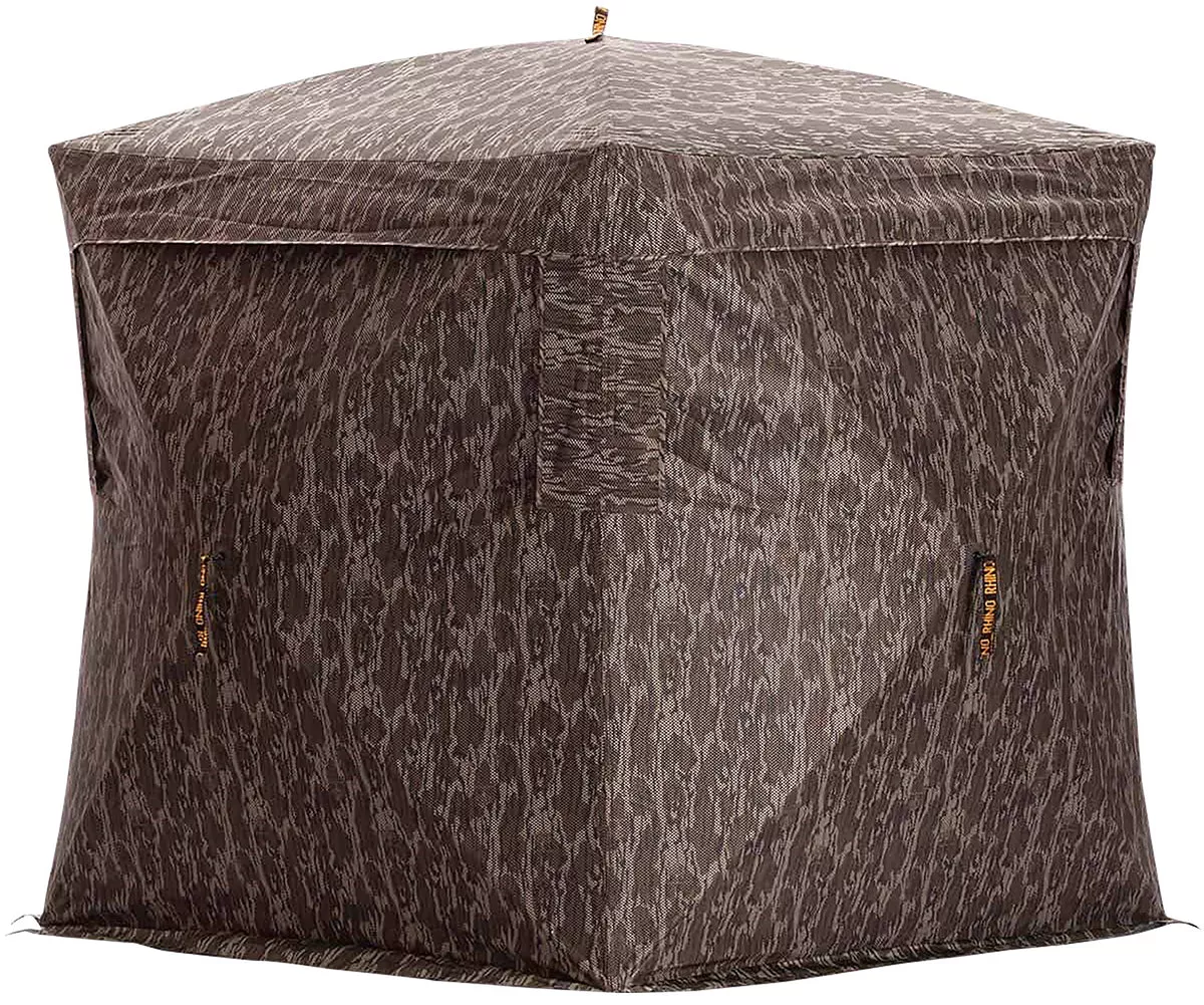 Rhino Blinds RBO187 Rhino 1805 Hub Mossy Oak Bottomland 150 Denier/Mesh