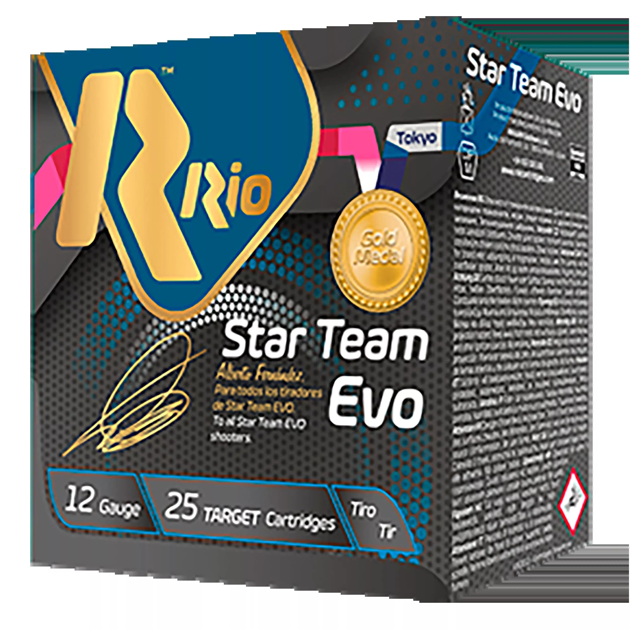 Rio Ammunition Star Team EVO 12 Gauge 2.75" 1 oz #7.5 Shot 25 Rd - Box or Case