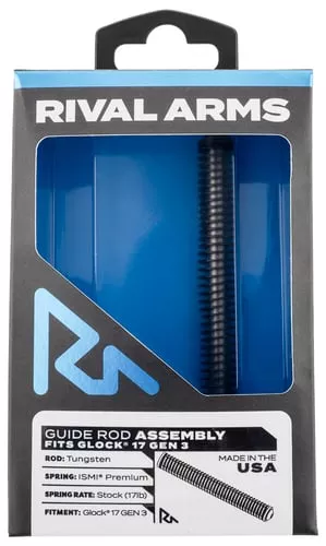 Rival Arms RA50G101T Guide Rod AssemblyFits Glock 17 Gen3 Tungsten