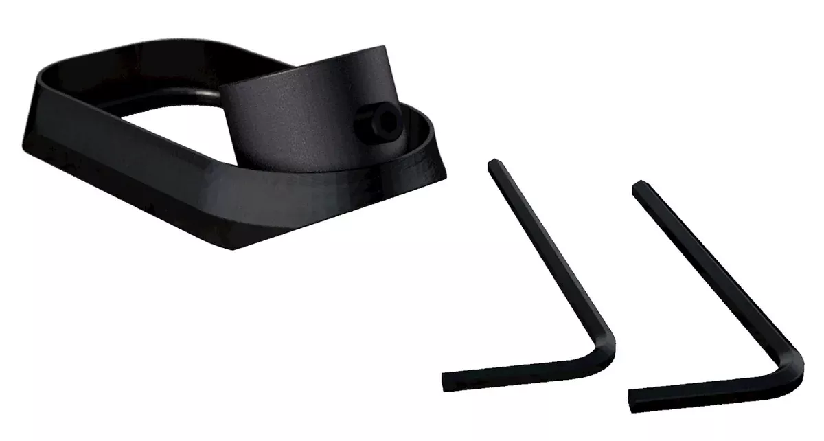 Rival Arms RA70G201A Two Piece Magwellmade of Aluminum with Anodized Black Finish for Glock 19 Gen3
