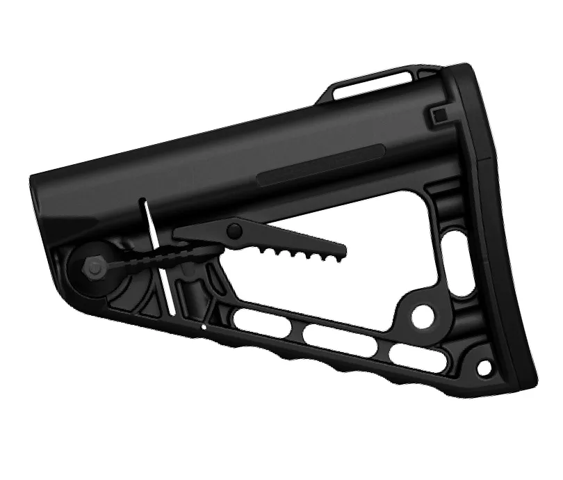 Rogers Super-Stoc Deluxe Collapsible Stock - Black