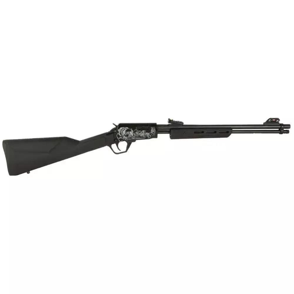 ROSSI GALLERY 22LR RFL 18″ 15RD BLK ENGRAVED TRKY EDITION