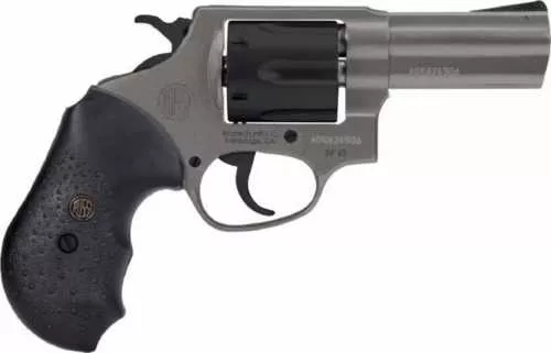 Rossi RP63 Double/Single Action Revolver 357 Magnum 3" Barrel 6 Round Capacity Black Rubber Grips Tungsten Cerakote Finish