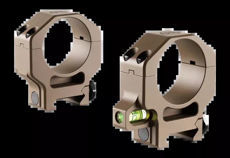 Ruff's Precision CLR 30mm High 1.25" Scope Ring - FDE