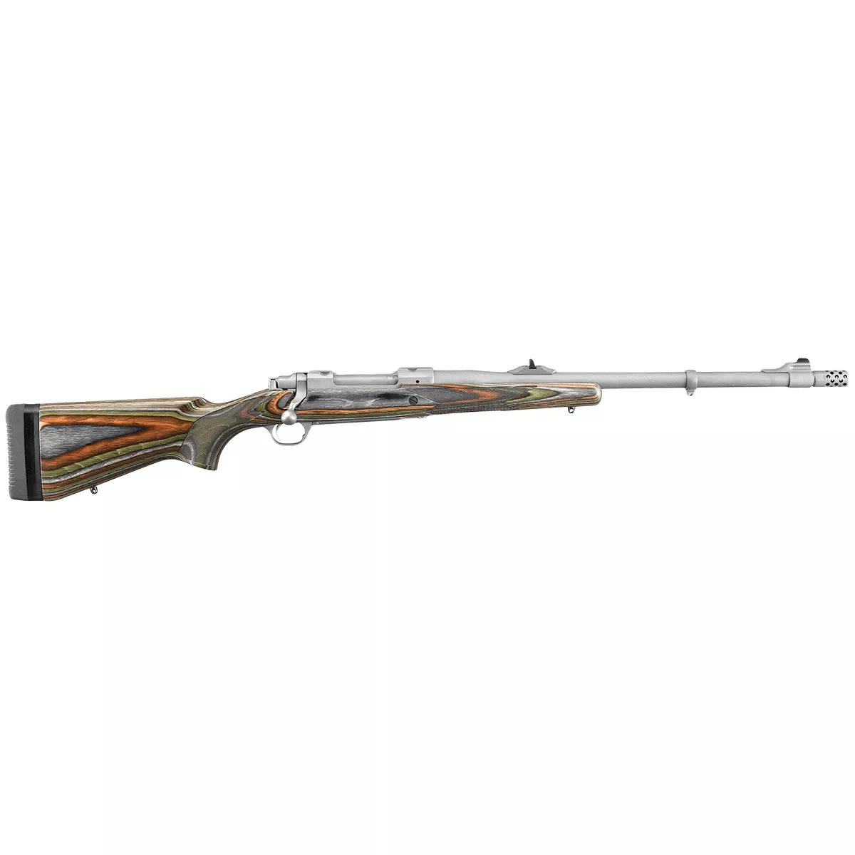 Ruger 47125 Guide Gun375 Ruger 3+1 20" Green Mountain Laminate Matte Stainless Right Hand