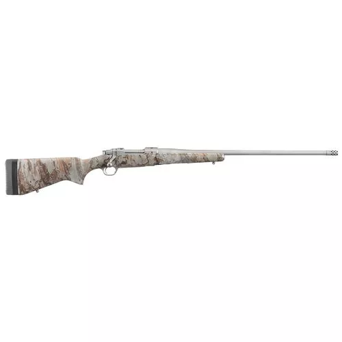 Ruger 47166 Hawkeye FTW Hunter 375 Ruger 3+1 22" Natural Gear Camo Hardwood Matte Stainless Right Hand