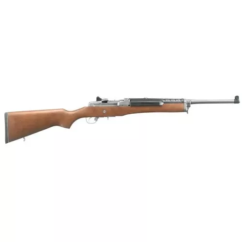 Ruger 5802 Mini-14 Ranch 5.56x45mm NATO 18.50" 5+1 Matte Stainless Barrel Wood Stock