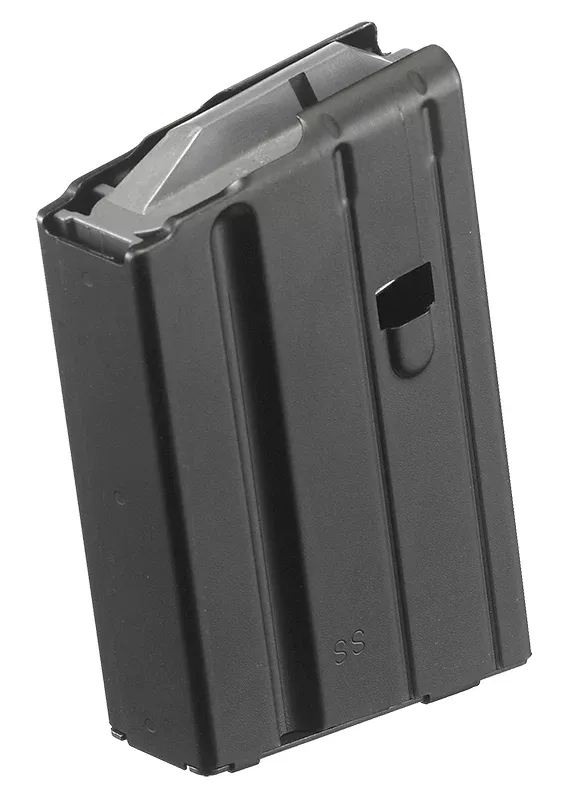 Ruger 90349 SR-5565rd 6.8mm Rem SPC Black Stainless Steel