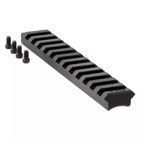 Ruger 90673 Precision Rimfire 0 MOA Picatinny Alumonum Black Hard Coat Anodized