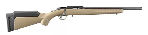 RUGER AMER RF 17HMR 16" FDE 15RD TB