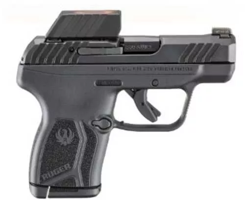 Ruger LCP Max 2.8" Barrel 10-Shot 380ACP Ready Dot Rear Sight Black