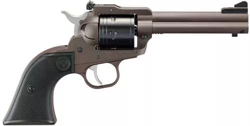 Ruger Super Wrangler 250th Anniversary 22 LR/22 WMR 6 Shot 4.62" Dark Bronze Cerakote Steel Engraved Barrel, Steel Frame, Checkered Synthetic Grip, Transfer Bar Safety, Exposed Hammer