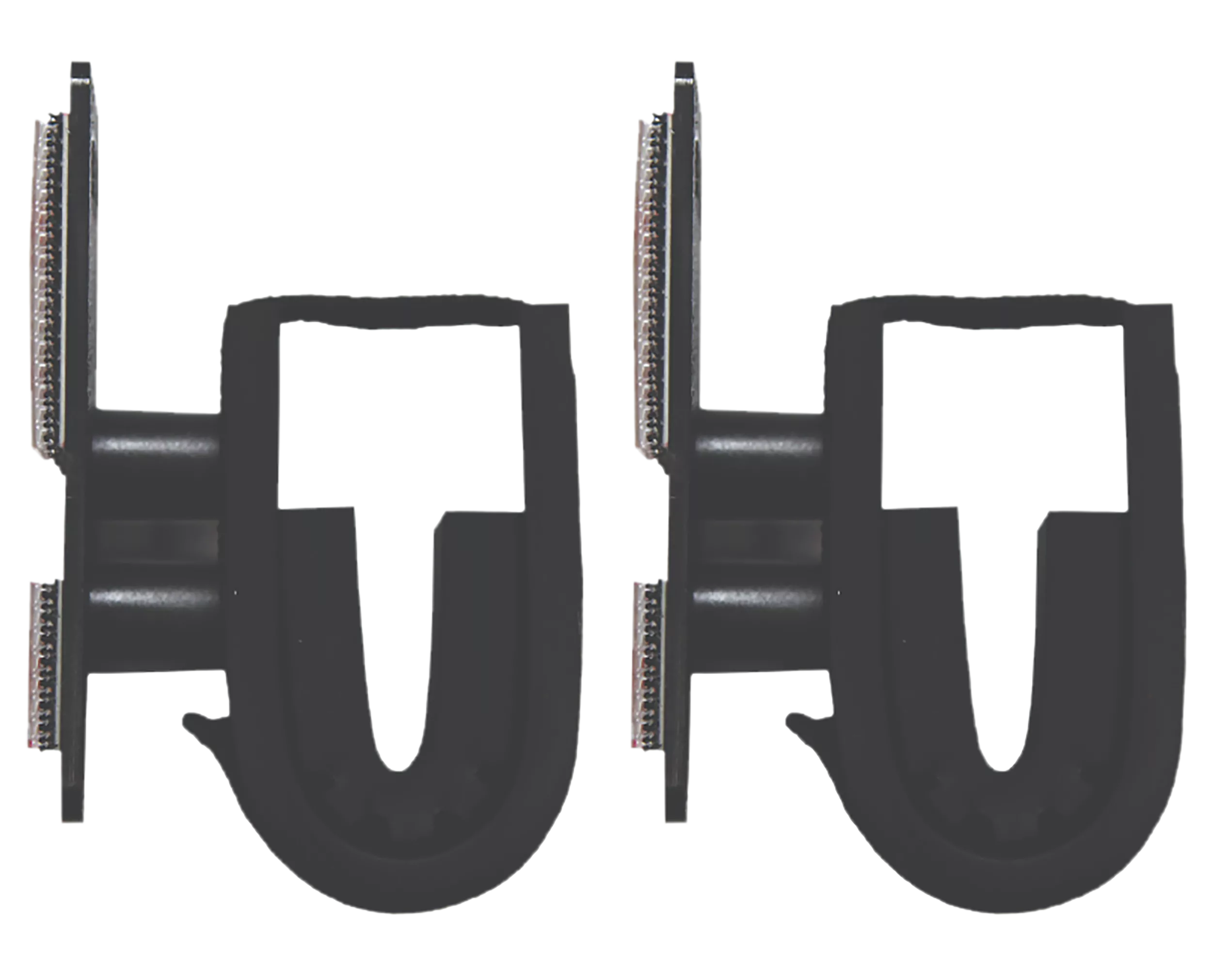 Rugged Gear 10030 Dual Lock Gun Holder Rifle/Shotgun Black Metal