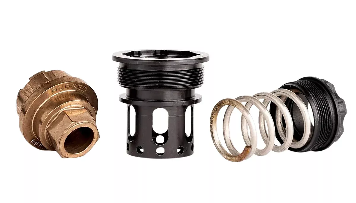 Rugged Suppressors CAGE002 Universal CageBlack for Alaskan 360 Suppressor