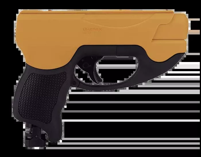 RWS Umarex P2P HDP 50 Compact Gen 2 .50 Cal 4-Rd Pepper Pistol - Orange/Black