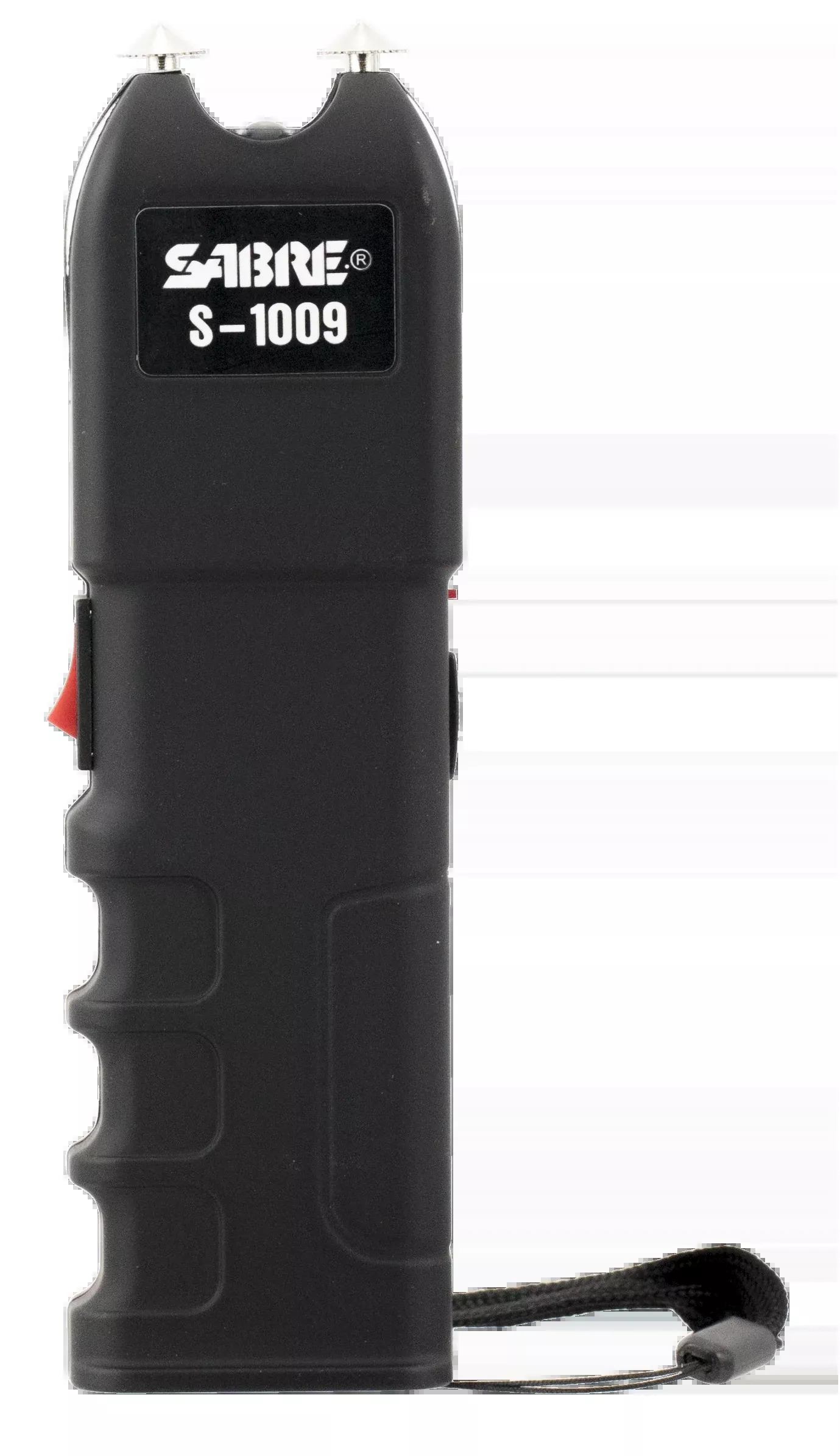 Sabre S1009 Tactical Stun Gun w/Flashlight 1.25 uC Black