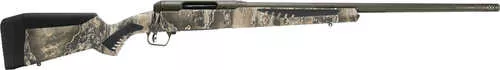 Savage Arms 110 Timberline Full Size 7mm BC 4+1 20" OD Green Cerakote Threaded Barrel, Drilled & Tapped Carbon Steel Receiver, Adj AccuStock Realtree Escape w/Black Overmold Synthetic Stock, Right Hand