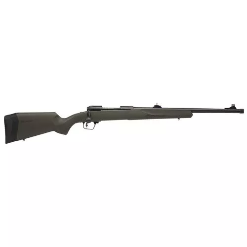Savage Arms 57018 110 Hog Hunter 223 Rem 4+1 Cap 20" Matte Black Rec/Barrel OD Green Stock Right Hand (Full Size)