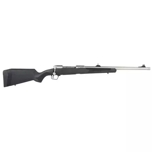 Savage Arms 57044 110 Brush Hunter 375 Ruger 3+1 Cap 20" Matte Stainless Rec/Barrel Matte Black Stock Right Hand (Full Size)