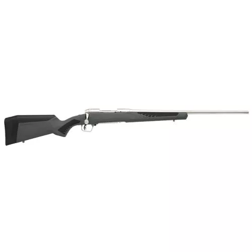 Savage Arms 57050 110 Storm 25-06 Rem 4+1 Cap 22" Matte Stainless Rec/Barrel Matte Gray Fixed AccuStock Stock Right Hand (Full Size)
