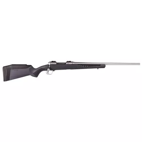 Savage Arms 57082 110 Storm 243 Win 4+1 Cap 22" Matte Stainless Rec/Barrel Matte Gray Fixed AccuStock Stock Right Hand (Full Size)
