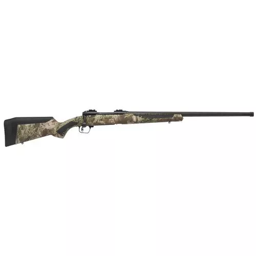 Savage Arms 57141 110 Predator 308 Win 4+1 Cap 24" Matte Black Rec/Barrel Mossy Oak Terra Fixed AccuStock with AccuFit Stock Right Hand (Full Size)